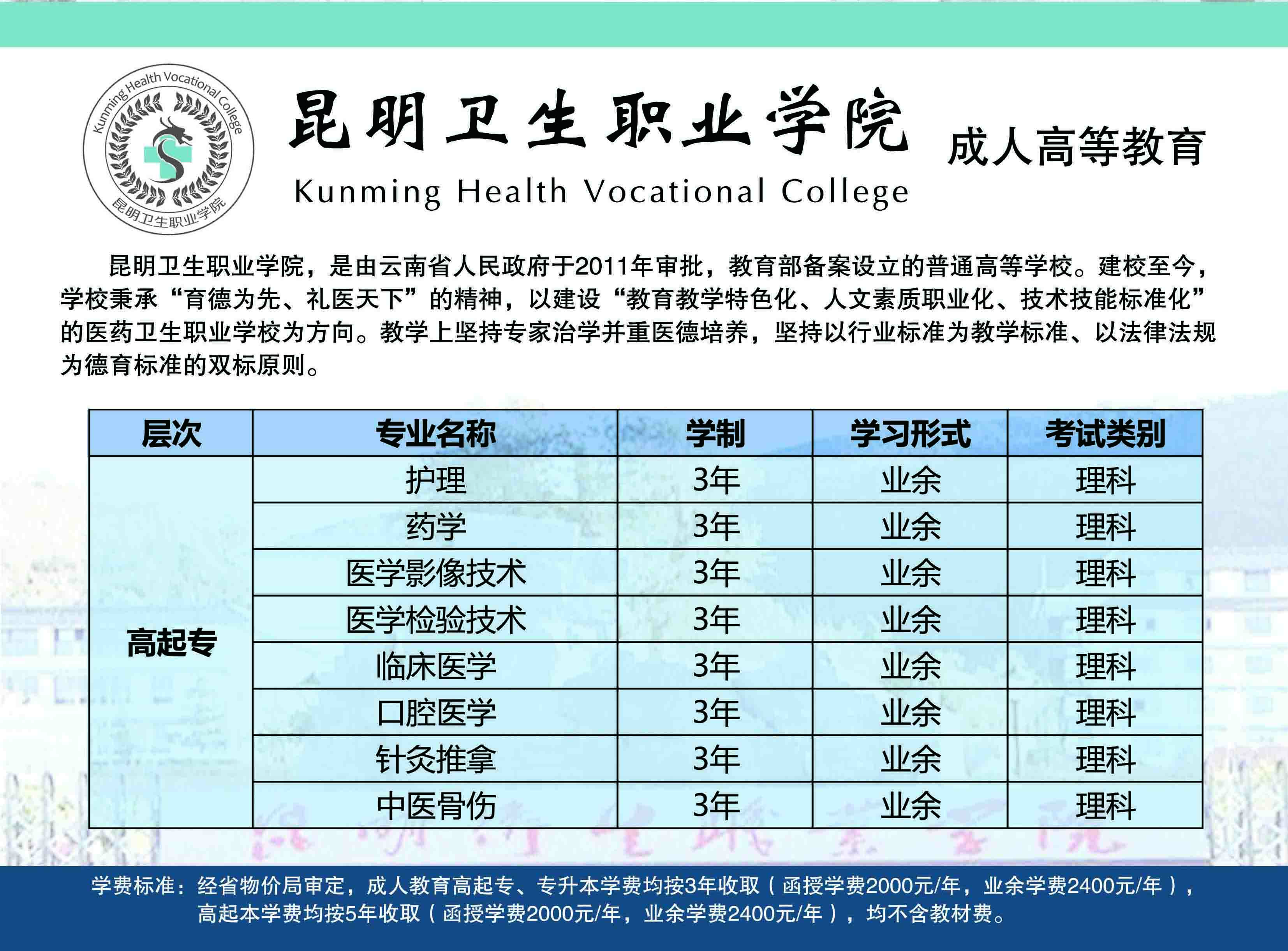 昆明卫生职业学院0
